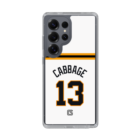 スリムプロテクションケース［ 読売ジャイアンツ - #13 CABBAGE - ホーム ］