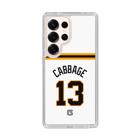 スリムプロテクションケース［ 読売ジャイアンツ - #13 CABBAGE - ホーム ］
