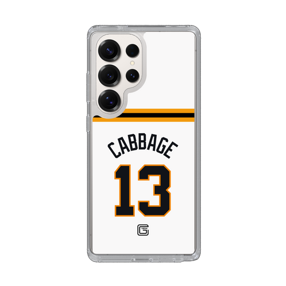 スリムプロテクションケース［ 読売ジャイアンツ - #13 CABBAGE - ホーム ］