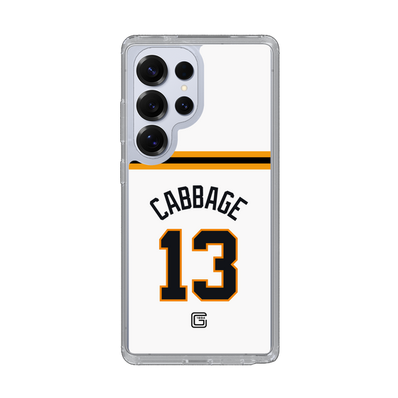 スリムプロテクションケース［ 読売ジャイアンツ - #13 CABBAGE - ホーム ］