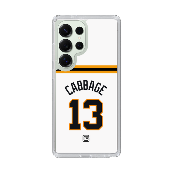 スリムプロテクションケース［ 読売ジャイアンツ - #13 CABBAGE - ホーム ］