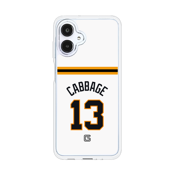 スリムプロテクションケース［ 読売ジャイアンツ - #13 CABBAGE - ホーム ］