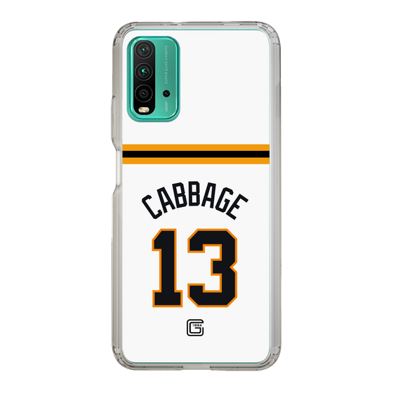 スリムプロテクションケース［ 読売ジャイアンツ - #13 CABBAGE - ホーム ］
