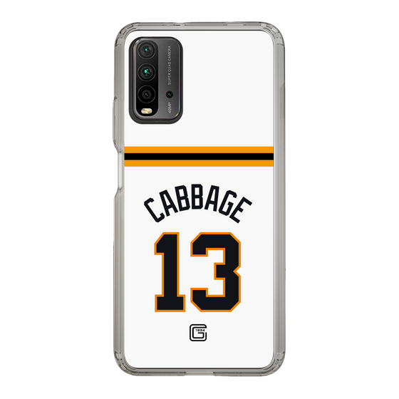 スリムプロテクションケース［ 読売ジャイアンツ - #13 CABBAGE - ホーム ］