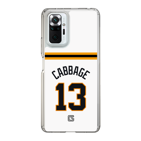 スリムプロテクションケース［ 読売ジャイアンツ - #13 CABBAGE - ホーム ］