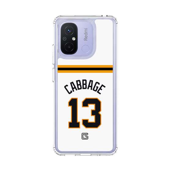 スリムプロテクションケース［ 読売ジャイアンツ - #13 CABBAGE - ホーム ］