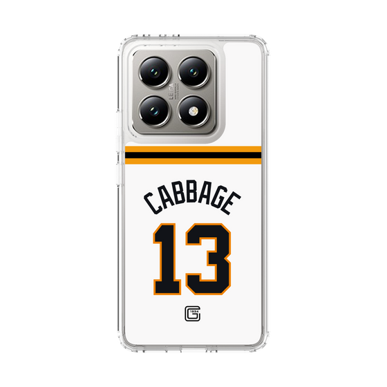 スリムプロテクションケース［ 読売ジャイアンツ - #13 CABBAGE - ホーム ］