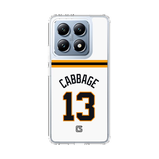 スリムプロテクションケース［ 読売ジャイアンツ - #13 CABBAGE - ホーム ］