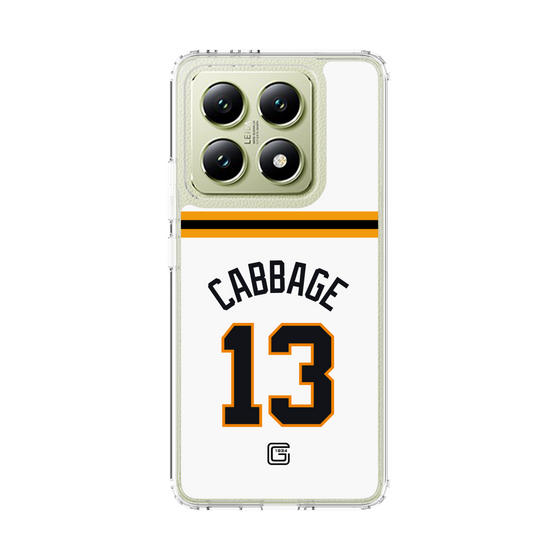 スリムプロテクションケース［ 読売ジャイアンツ - #13 CABBAGE - ホーム ］