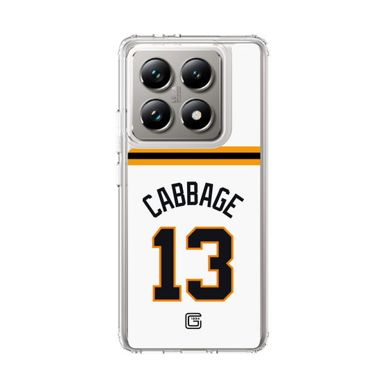 スリムプロテクションケース［ 読売ジャイアンツ - #13 CABBAGE - ホーム ］