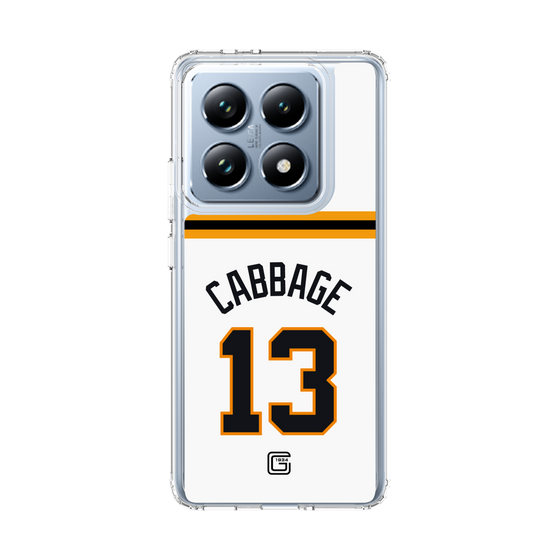 スリムプロテクションケース［ 読売ジャイアンツ - #13 CABBAGE - ホーム ］