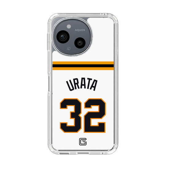スリムプロテクションケース［ 読売ジャイアンツ - #32 URATA - ホーム ］