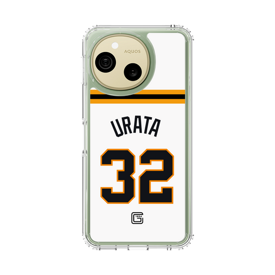 スリムプロテクションケース［ 読売ジャイアンツ - #32 URATA - ホーム ］