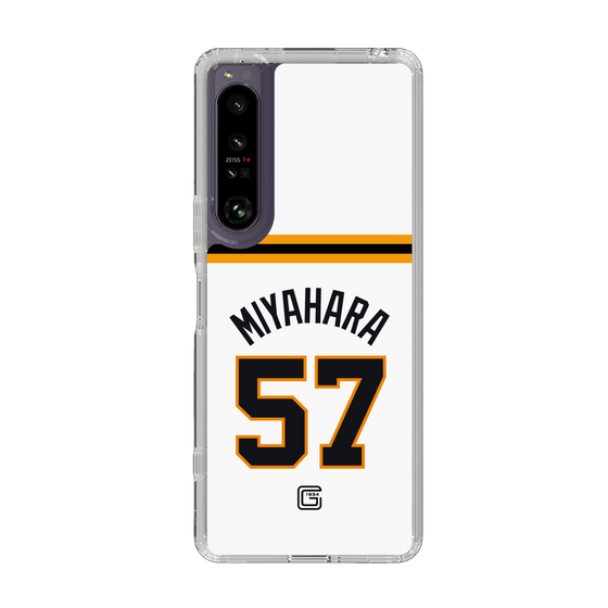 スリムプロテクションケース［ 読売ジャイアンツ - #57 MIYAHARA - ホーム ］