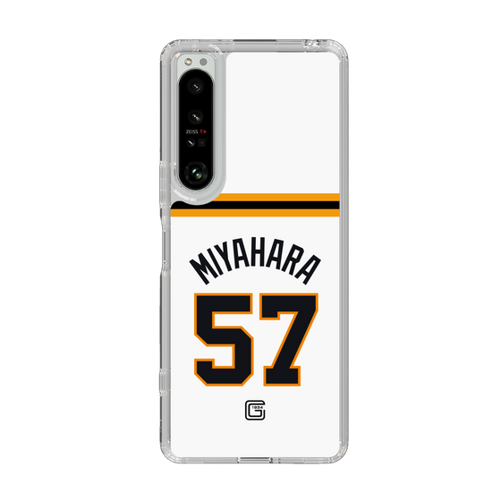 スリムプロテクションケース［ 読売ジャイアンツ - #57 MIYAHARA - ホーム ］