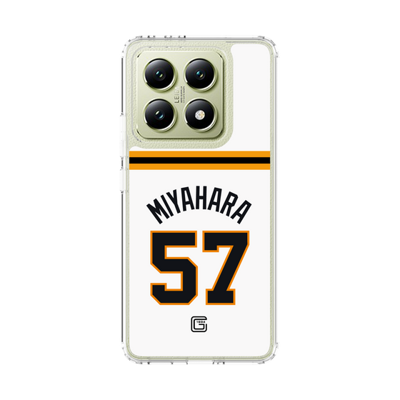 スリムプロテクションケース［ 読売ジャイアンツ - #57 MIYAHARA - ホーム ］