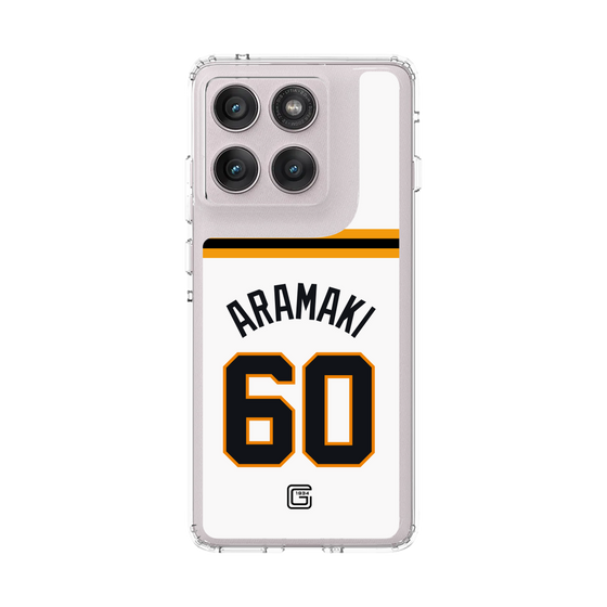 スリムプロテクションケース［ 読売ジャイアンツ - #60 ARAMAKI - ホーム ］