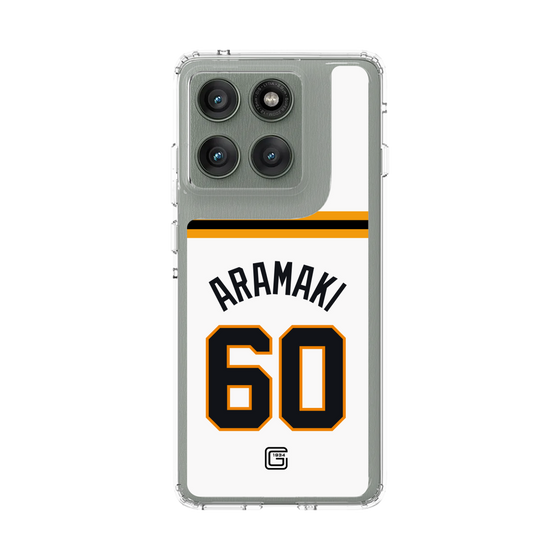 スリムプロテクションケース［ 読売ジャイアンツ - #60 ARAMAKI - ホーム ］