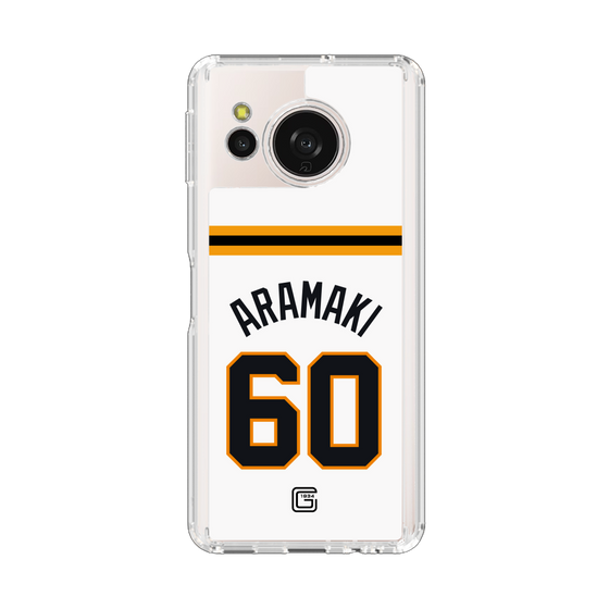 スリムプロテクションケース［ 読売ジャイアンツ - #60 ARAMAKI - ホーム ］