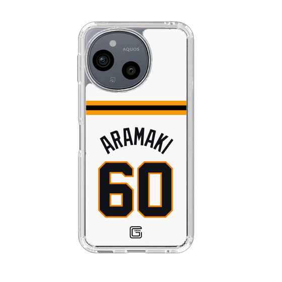 スリムプロテクションケース［ 読売ジャイアンツ - #60 ARAMAKI - ホーム ］