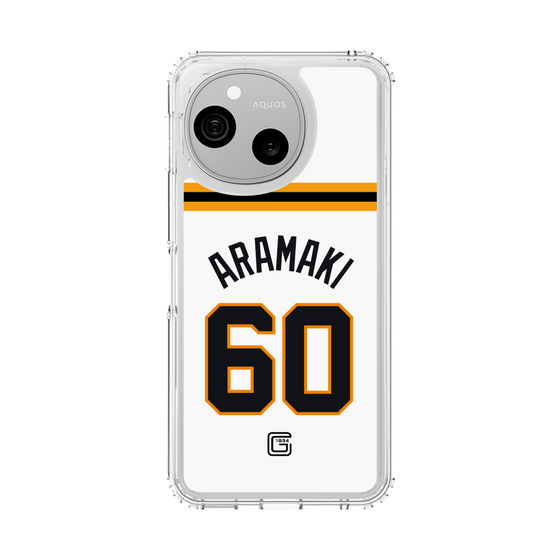 スリムプロテクションケース［ 読売ジャイアンツ - #60 ARAMAKI - ホーム ］