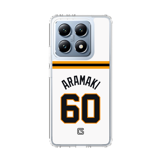 スリムプロテクションケース［ 読売ジャイアンツ - #60 ARAMAKI - ホーム ］