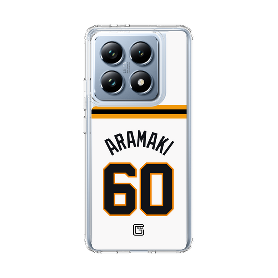 スリムプロテクションケース［ 読売ジャイアンツ - #60 ARAMAKI - ホーム ］
