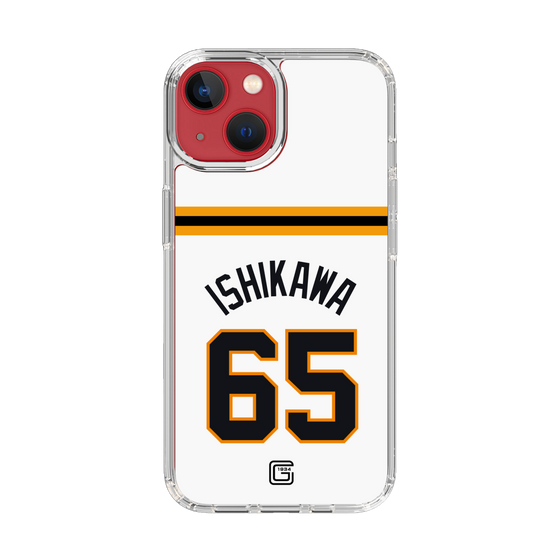 スリムプロテクションケース［ 読売ジャイアンツ - #65 ISHIKAWA - ホーム ］