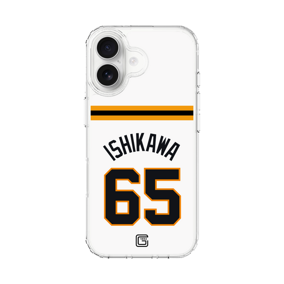スリムプロテクションケース［ 読売ジャイアンツ - #65 ISHIKAWA - ホーム ］