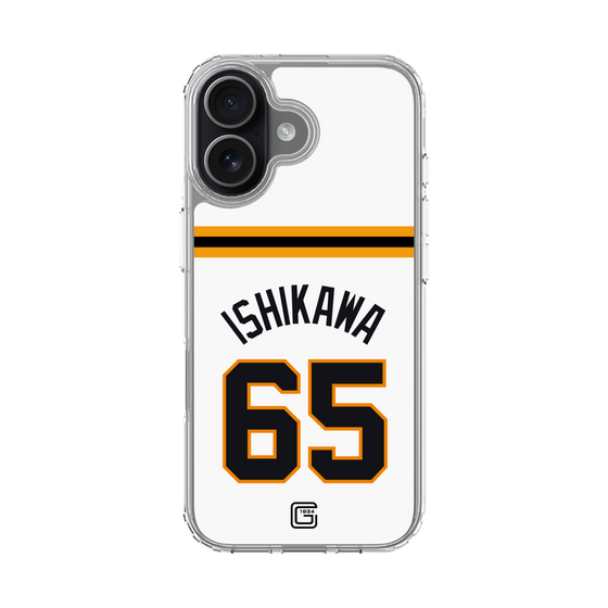 スリムプロテクションケース［ 読売ジャイアンツ - #65 ISHIKAWA - ホーム ］