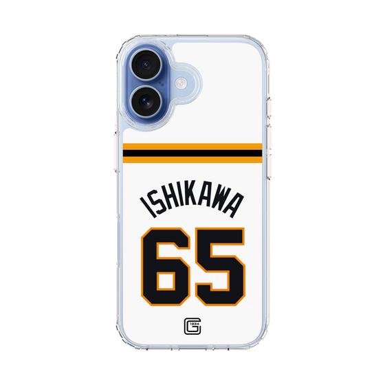 スリムプロテクションケース［ 読売ジャイアンツ - #65 ISHIKAWA - ホーム ］