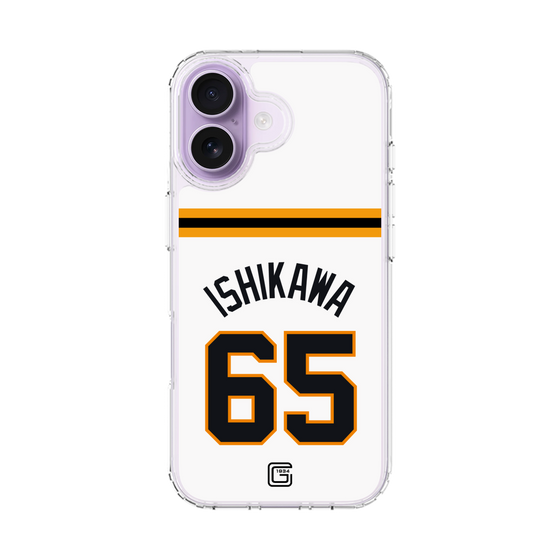 スリムプロテクションケース［ 読売ジャイアンツ - #65 ISHIKAWA - ホーム ］