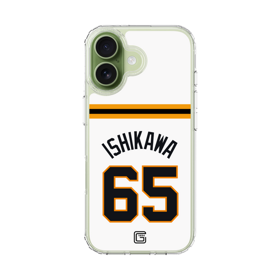 スリムプロテクションケース［ 読売ジャイアンツ - #65 ISHIKAWA - ホーム ］