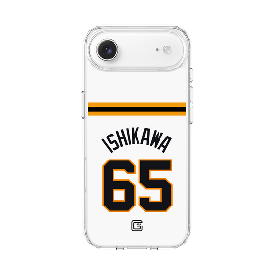 スリムプロテクションケース［ 読売ジャイアンツ - #65 ISHIKAWA - ホーム ］