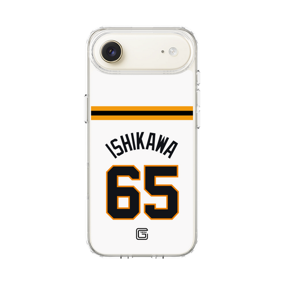 スリムプロテクションケース［ 読売ジャイアンツ - #65 ISHIKAWA - ホーム ］