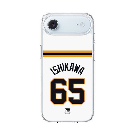 スリムプロテクションケース［ 読売ジャイアンツ - #65 ISHIKAWA - ホーム ］