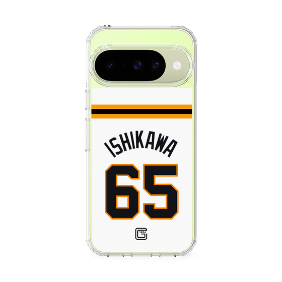 スリムプロテクションケース［ 読売ジャイアンツ - #65 ISHIKAWA - ホーム ］