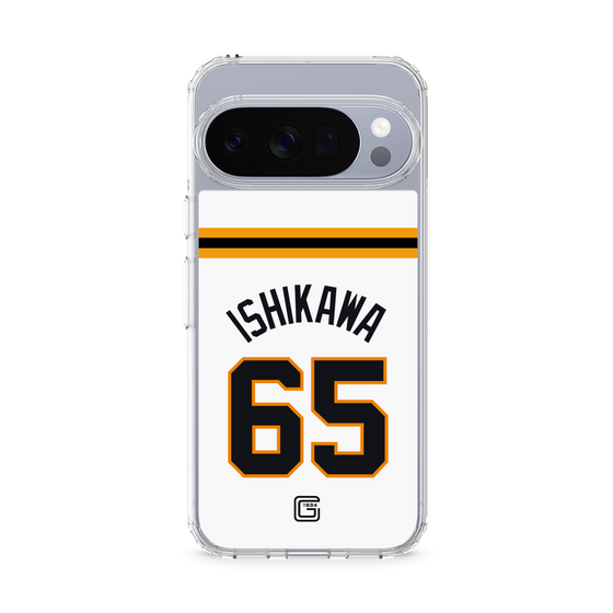 スリムプロテクションケース［ 読売ジャイアンツ - #65 ISHIKAWA - ホーム ］