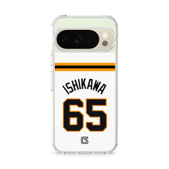 スリムプロテクションケース［ 読売ジャイアンツ - #65 ISHIKAWA - ホーム ］