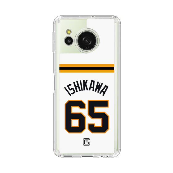 スリムプロテクションケース［ 読売ジャイアンツ - #65 ISHIKAWA - ホーム ］