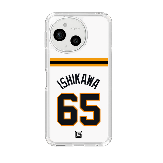 スリムプロテクションケース［ 読売ジャイアンツ - #65 ISHIKAWA - ホーム ］