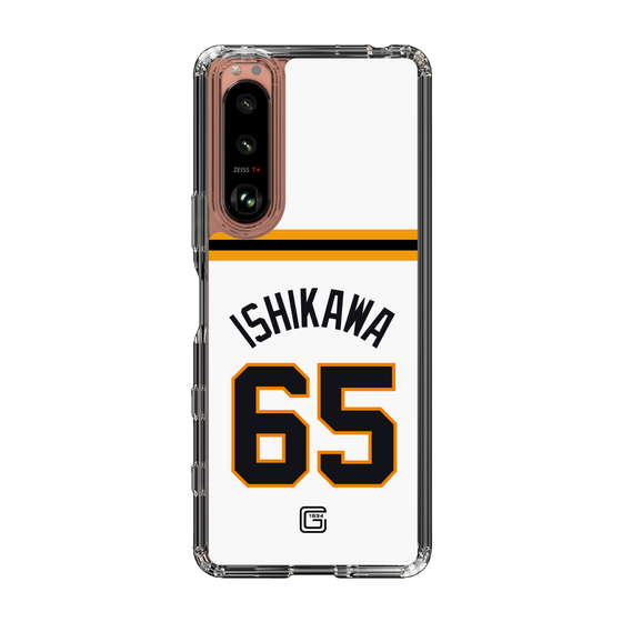 スリムプロテクションケース［ 読売ジャイアンツ - #65 ISHIKAWA - ホーム ］