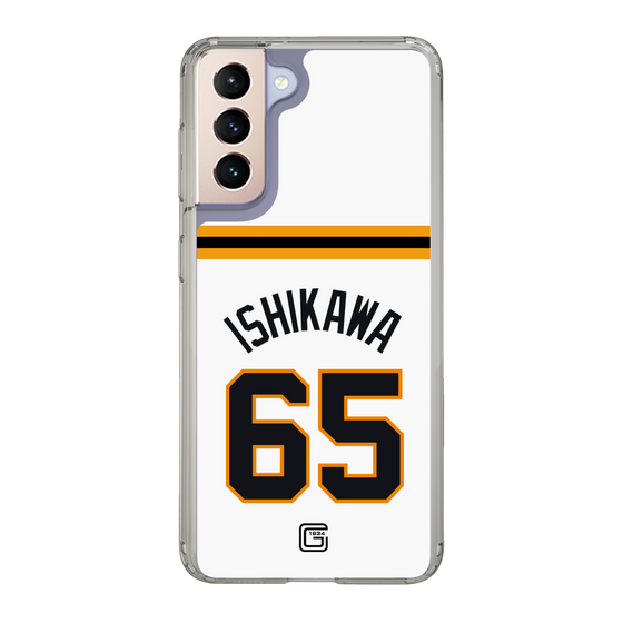 スリムプロテクションケース［ 読売ジャイアンツ - #65 ISHIKAWA - ホーム ］