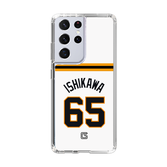 スリムプロテクションケース［ 読売ジャイアンツ - #65 ISHIKAWA - ホーム ］