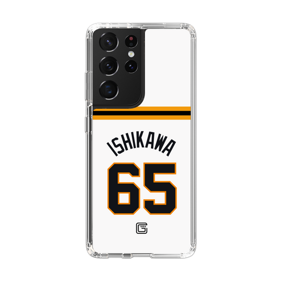 スリムプロテクションケース［ 読売ジャイアンツ - #65 ISHIKAWA - ホーム ］