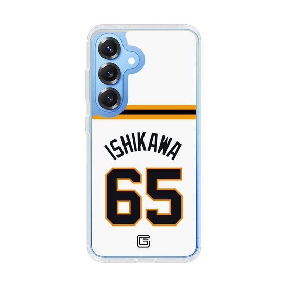 スリムプロテクションケース［ 読売ジャイアンツ - #65 ISHIKAWA - ホーム ］