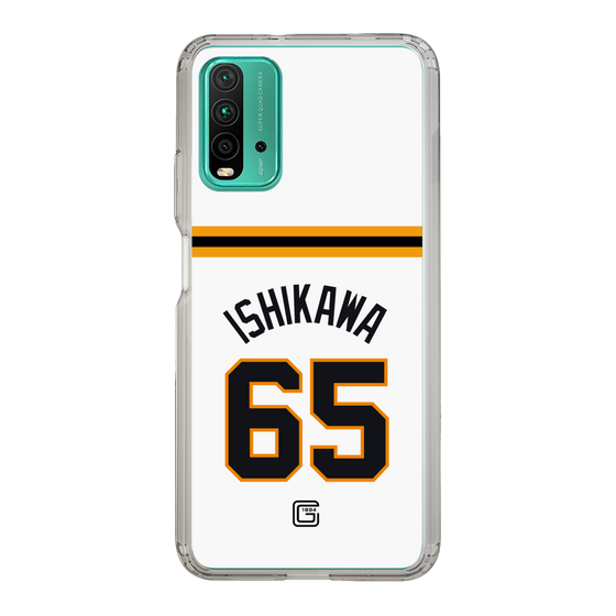 スリムプロテクションケース［ 読売ジャイアンツ - #65 ISHIKAWA - ホーム ］