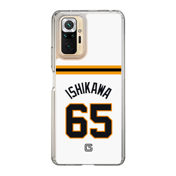 スリムプロテクションケース［ 読売ジャイアンツ - #65 ISHIKAWA - ホーム ］