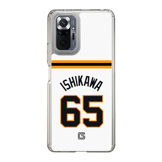スリムプロテクションケース［ 読売ジャイアンツ - #65 ISHIKAWA - ホーム ］