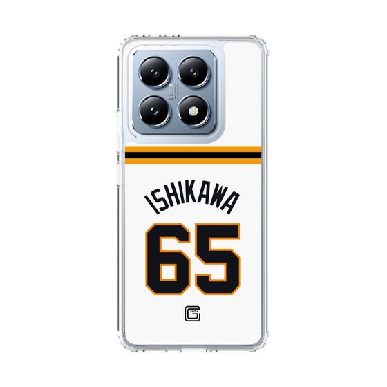 スリムプロテクションケース［ 読売ジャイアンツ - #65 ISHIKAWA - ホーム ］
